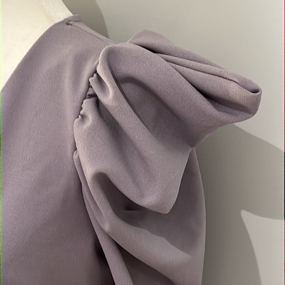 A3 Design Lilac Long Sleeved Dress - Picture 4 of 12